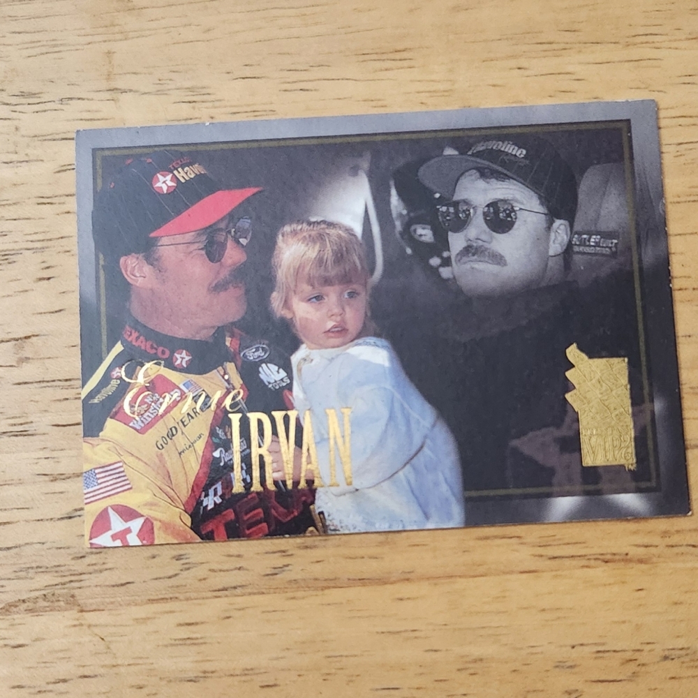 1996 Press Pass Collectibles VIPs Ernie Irvan Halvoline #28 NASCAR Trading Card